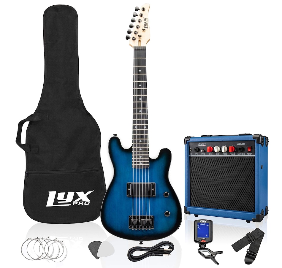 Image 891189_ST04.jpg, Product 891-189 / Price $239.99, LyxPro Electric Guitar Kit, 30” Electric Guitar with Amp & Electric Guitar Accessories, Green from LyxPro on TSC.ca's Toys & Hobbies department