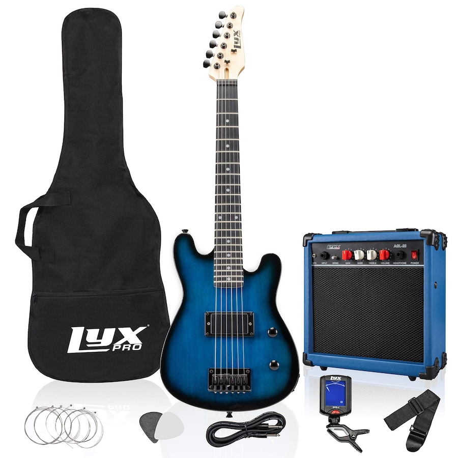 Image 891189_ST04.jpg, Product 891-189 / Price $239.99, LyxPro Electric Guitar Kit, 30” Electric Guitar with Amp & Electric Guitar Accessories, Green from LyxPro on TSC.ca's Toys & Hobbies department