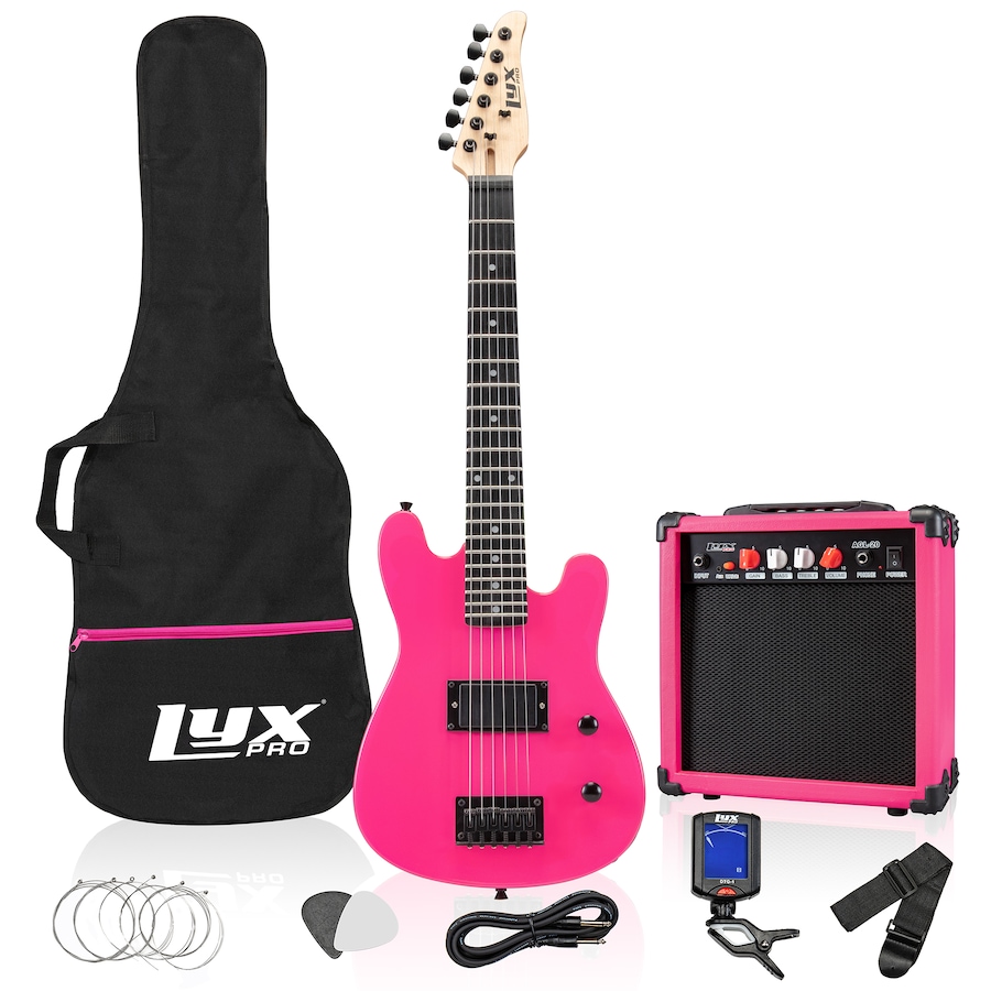 Image 891189_ST05.jpg, Product 891-189 / Price $239.99, LyxPro Electric Guitar Kit, 30” Electric Guitar with Amp & Electric Guitar Accessories, Green from LyxPro on TSC.ca's Toys & Hobbies department