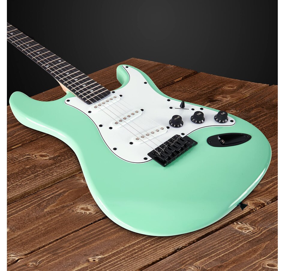 Image 891192_ALTMORE11.jpg, Product 891-192 / Price $239.99, LyxPro Electric Guitar Kit, 39” Electric Guitar W/Amp & Electric Guitar Accessories, Retro Yellow from LyxPro on TSC.ca's Toys & Hobbies department