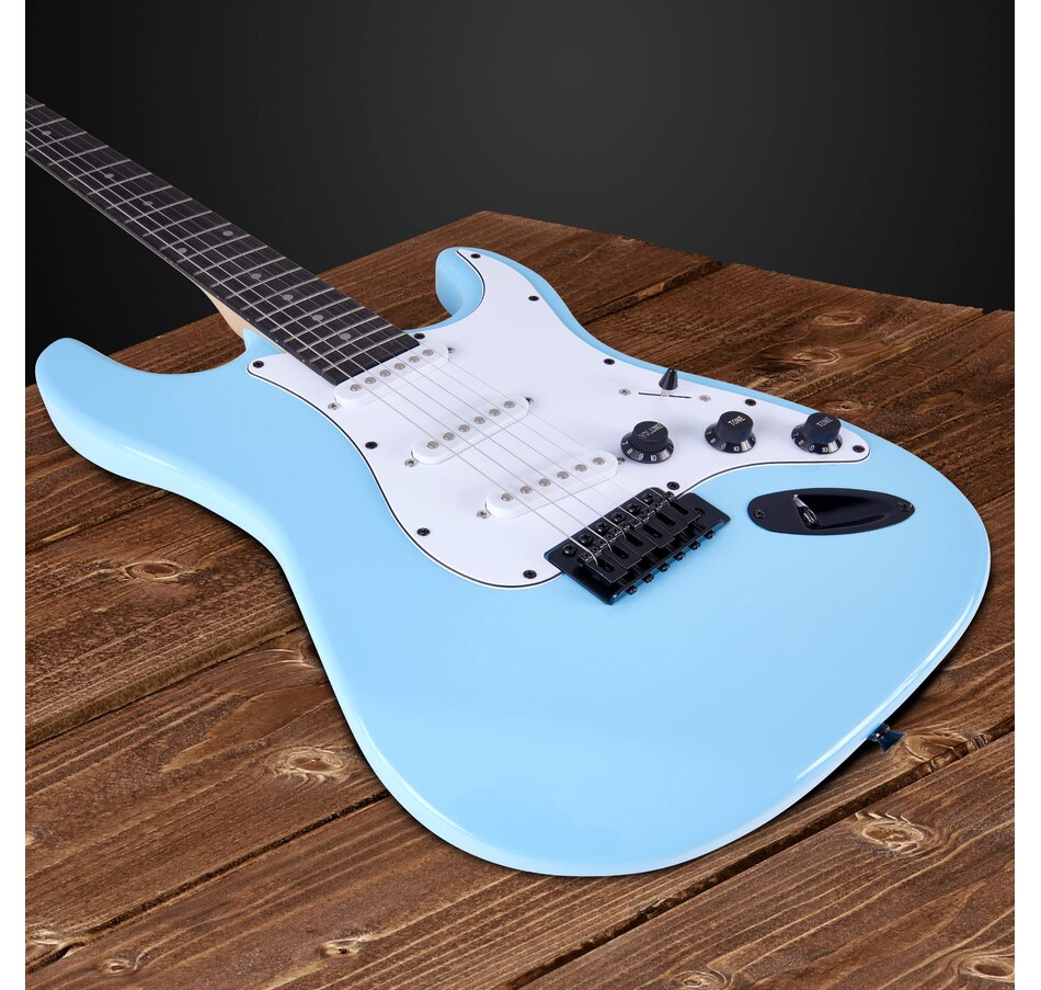 Image 891192_ALTMORE22.jpg, Product 891-192 / Price $239.99, LyxPro Electric Guitar Kit, 39” Electric Guitar W/Amp & Electric Guitar Accessories, Retro Yellow from LyxPro on TSC.ca's Toys & Hobbies department