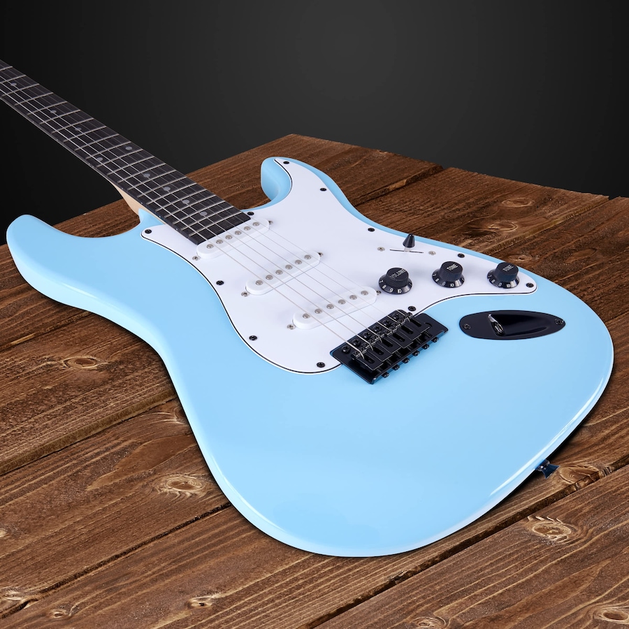 Image 891192_ALTMORE22.jpg, Product 891-192 / Price $239.99, LyxPro Electric Guitar Kit, 39” Electric Guitar W/Amp & Electric Guitar Accessories, Retro Yellow from LyxPro on TSC.ca's Toys & Hobbies department