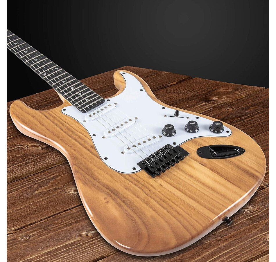 Image 891192_ALTMORE42.jpg, Product 891-192 / Price $239.99, LyxPro Electric Guitar Kit, 39” Electric Guitar W/Amp & Electric Guitar Accessories, Retro Yellow from LyxPro on TSC.ca's Toys & Hobbies department