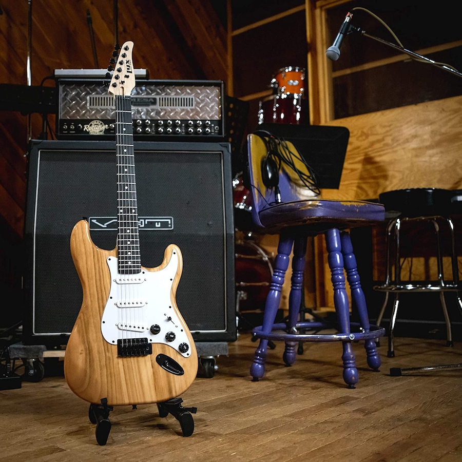Image 891192_ALTMORE45.jpg, Product 891-192 / Price $239.99, LyxPro Electric Guitar Kit, 39” Electric Guitar W/Amp & Electric Guitar Accessories, Retro Yellow from LyxPro on TSC.ca's Toys & Hobbies department