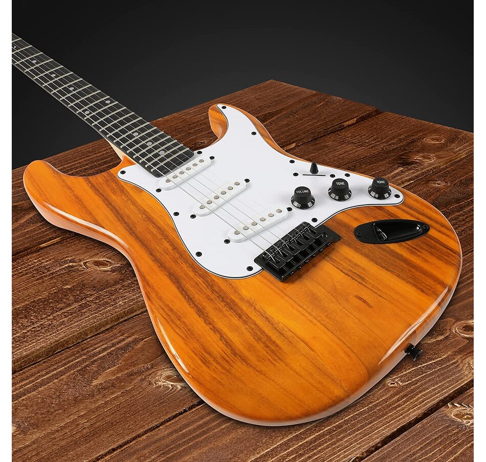 Image 891192_ALTMORE48.jpg, Product 891-192 / Price $239.99, LyxPro Electric Guitar Kit, 39” Electric Guitar W/Amp & Electric Guitar Accessories, Retro Yellow from LyxPro on TSC.ca's Toys & Hobbies department