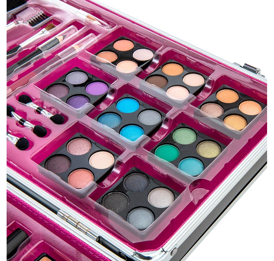 Image 891193_ALTMORE3.jpg, Product 891-193 / Price $47.96, Vokai Makeup Kit Set, 79-Piece Makeup Set with Case and Carrying Handle (Silver Leopard) from Vokai on TSC.ca's Beauty department
