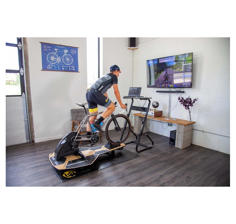 Image 891198_ALTMORE7.jpg, Product 891-198 / Price $1,234.99, Saris MP1 Nfinity Motion Bike Trainer Exercise Stand/Platform, Brown Stand Bike Indoor from Saris on TSC.ca's Health & Fitness department