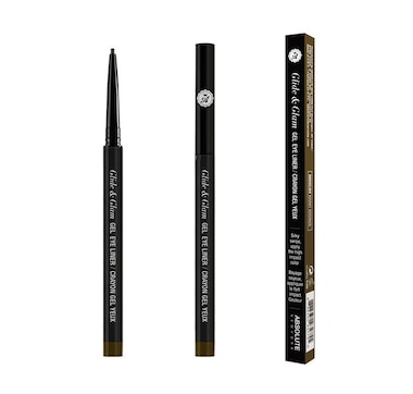 ABSOLUTE Glide & Glam Gel Eyeliner - Khaki Bronze