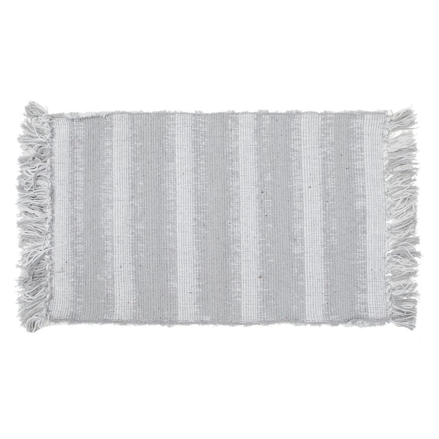 Image 893612_ALTMORE3.jpg, Product 893-612 / Price $34.97, Microfibre Striped Bath Mat With Fringe 20" x 32" from Maison Concepts on TSC.ca's Home & Garden department