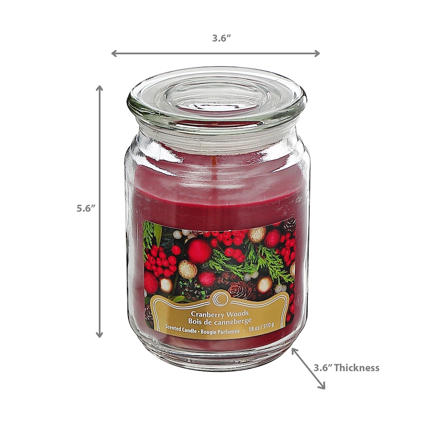 Image 893629_ALTMORE10.jpg, Product 893-629 / Price $34.97, Christmas 18 Oz Scented Jar Candle - Set of 2 from Maison Concepts on TSC.ca's Toys & Hobbies department