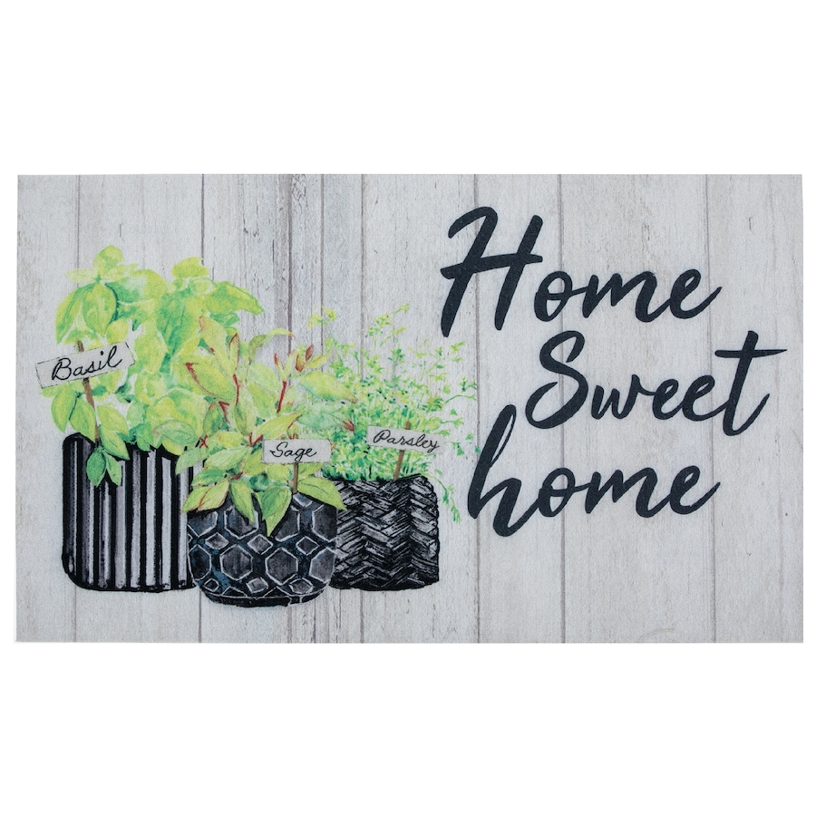 Image 893666.jpg, Product 893-666 / Price $24.97, Printed Rubber Floor Mat Home Sweet Home from Maison Concepts on TSC.ca's Home & Garden department
