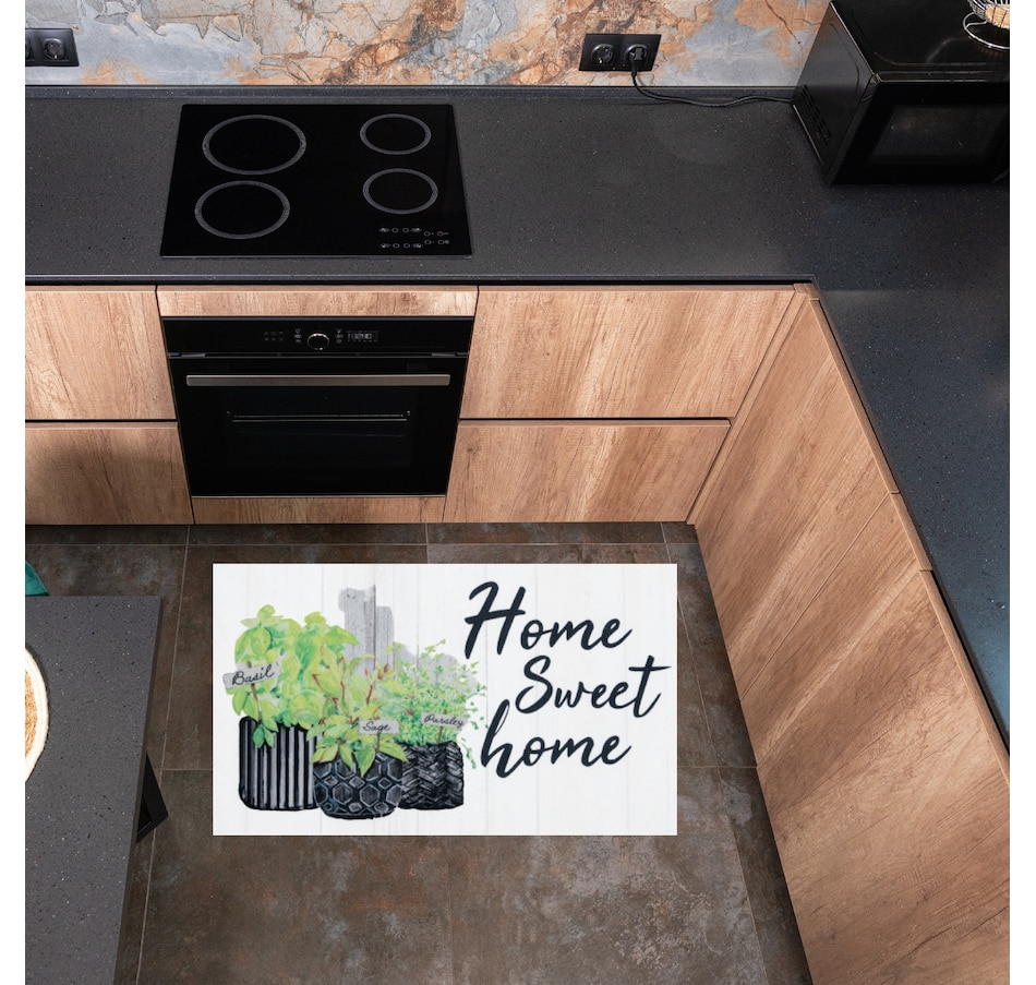 Home & Garden Bedding & Bath Printed Rubber Floor Mat Home Sweet