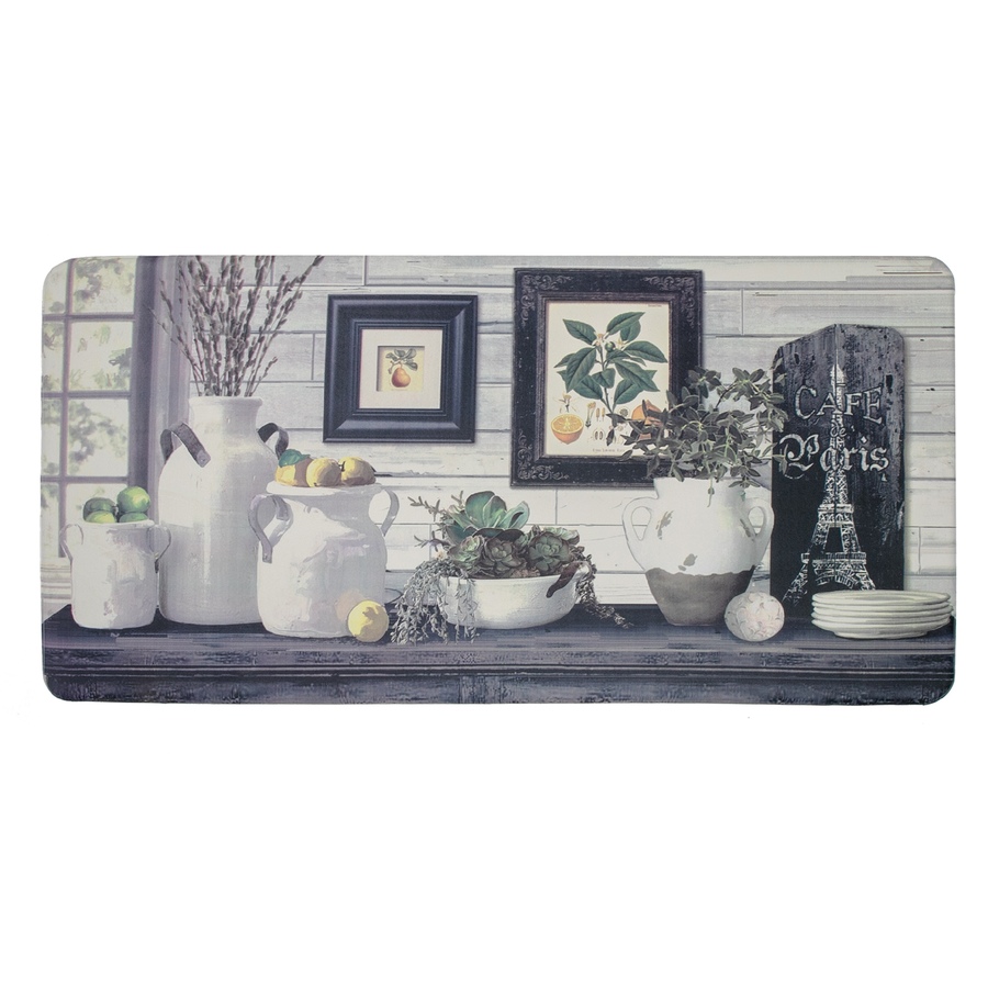 Image 893687.jpg, Product 893-687 / Price $59.99, Memory Foam Floor Mat Bevel Paris Farm from Maison Concepts on TSC.ca's Home & Garden department