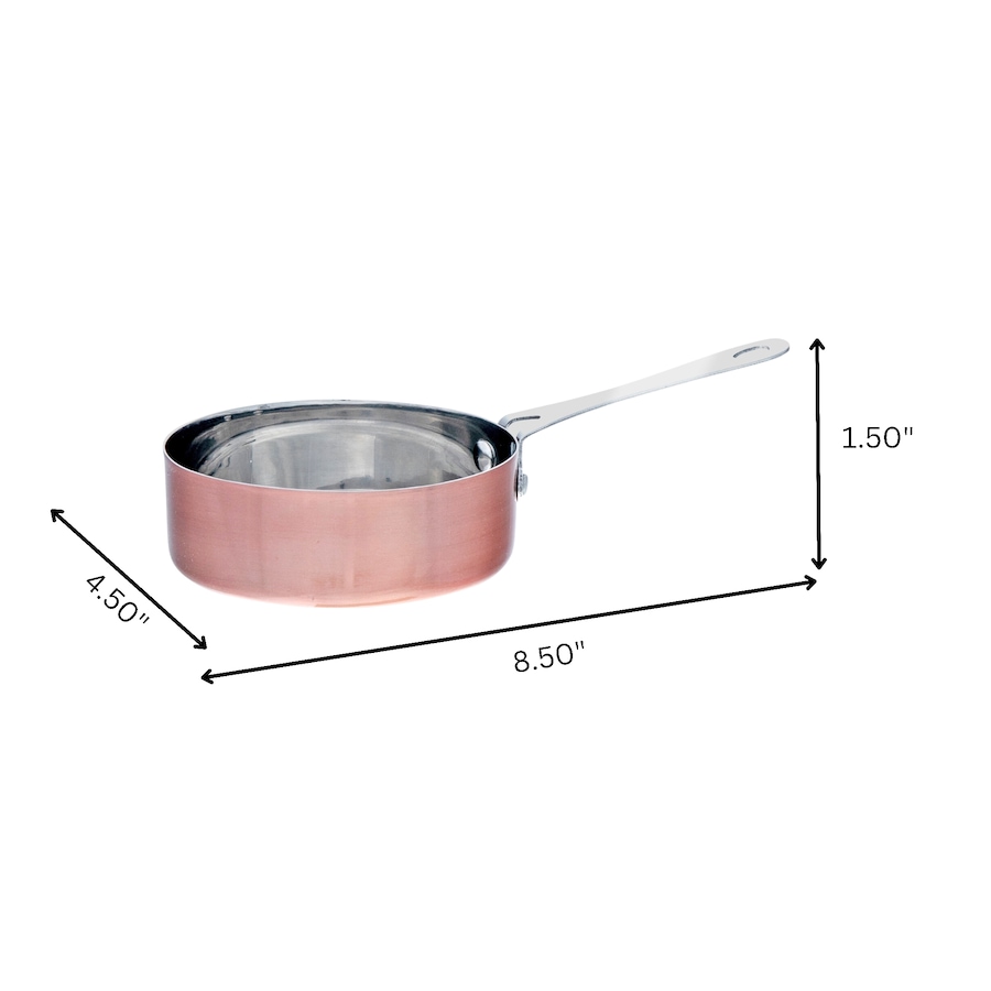 Image 893693_ALTMORE1.jpg, Product 893-693 / Price $24.97, Mini Fry Pan With Metallic Rose Handle 400ml from Maison Concepts on TSC.ca's Kitchen department