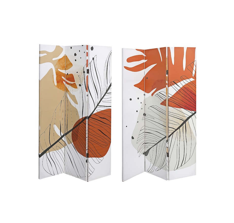 Image 893717.jpg, Product 893-717 / Price $219.99, Double Sided Canvas Screen Heather from Maison Concepts on TSC.ca's Home & Garden department