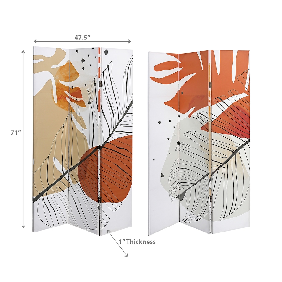 Image 893717_ALTMORE2.jpg, Product 893-717 / Price $219.99, Double Sided Canvas Screen Heather from Maison Concepts on TSC.ca's Home & Garden department