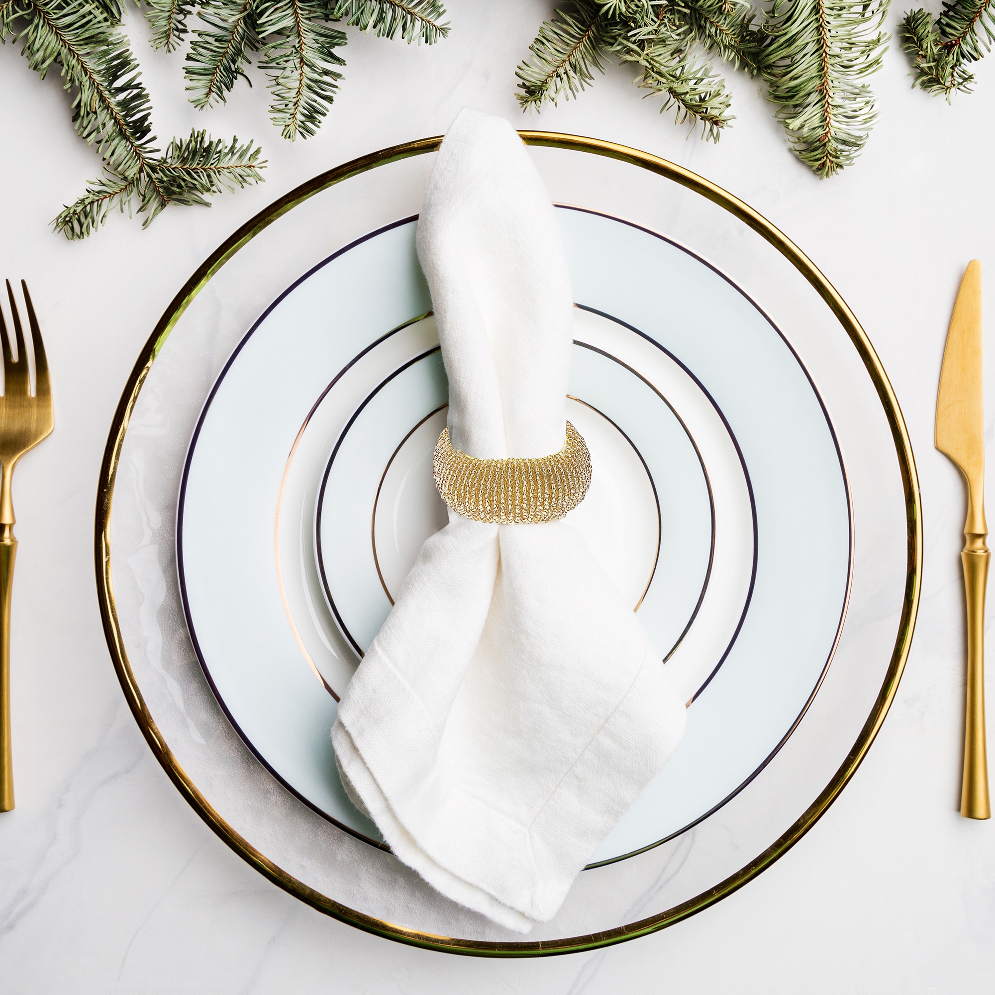 Maison Concepts Beaded Napkin Ring