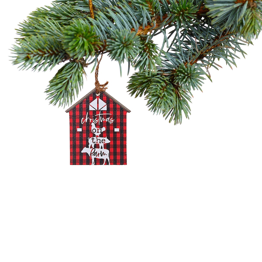 Image 893867_ALTMORE1.jpg, Product 893-867 / Price $34.97, Christmas On The Farm House Ornament - Set of 6 from Maison Concepts on TSC.ca's Home & Garden department