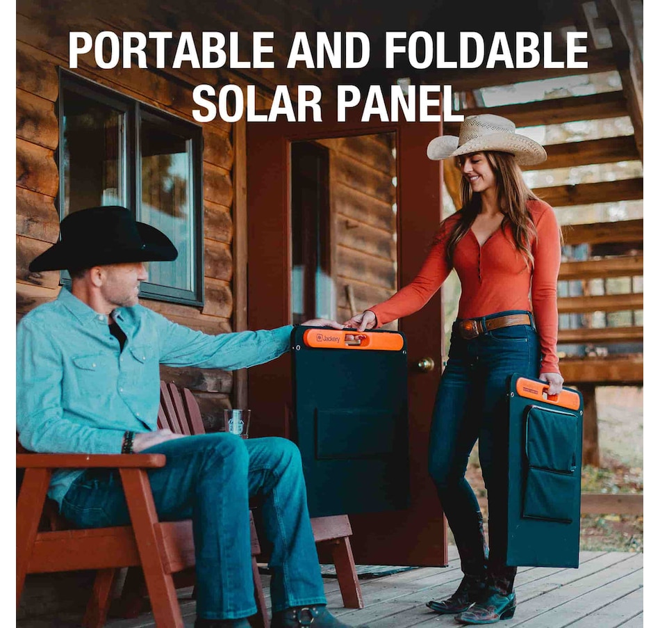 Image 893938_ALTMORE14.jpg, Product 893-938 / Price $389.00, Jackery SolarSaga 100W Solar Panel, Foldable US Solar Cell Solar Charger with USB Outputs from Jackery on TSC.ca's Electronics department