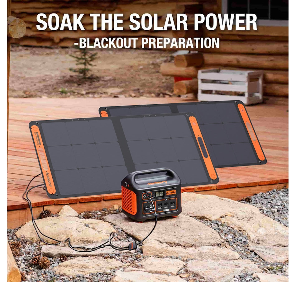 Image 893938_ALTMORE15.jpg, Product 893-938 / Price $389.00, Jackery SolarSaga 100W Solar Panel, Foldable US Solar Cell Solar Charger with USB Outputs from Jackery on TSC.ca's Electronics department