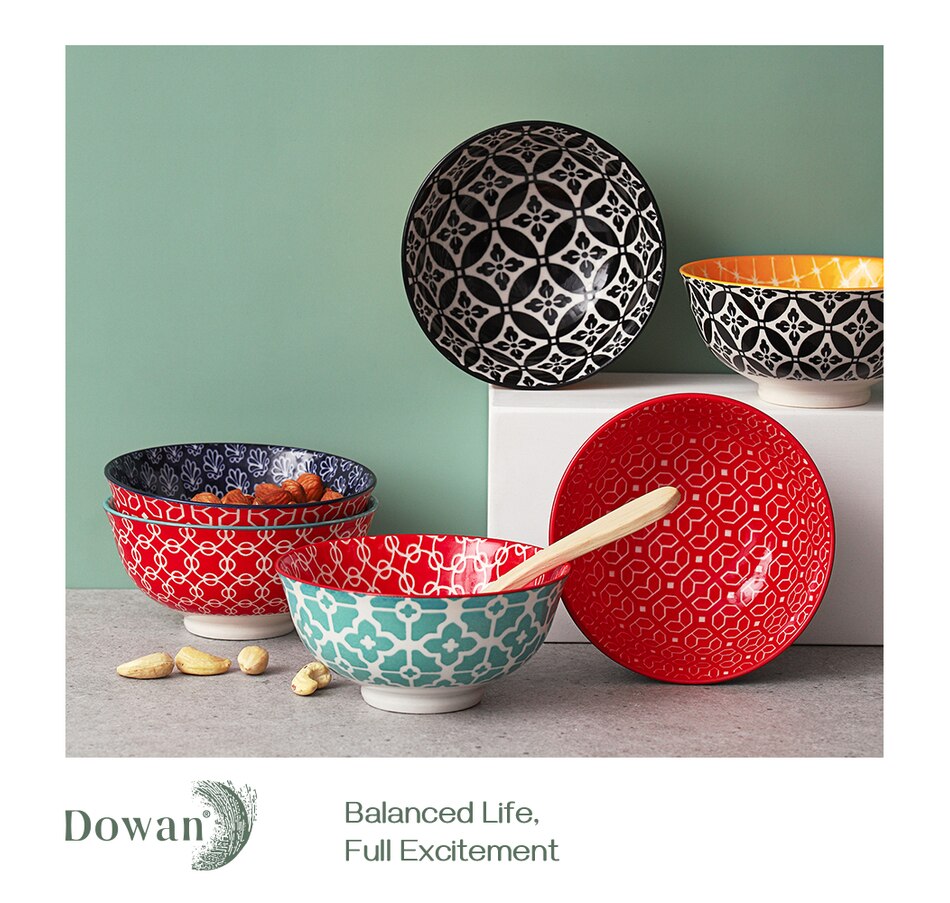 Kitchen Tabletop & Bar DOWAN 10oz Porcelain Dessert Bowls TSC.ca