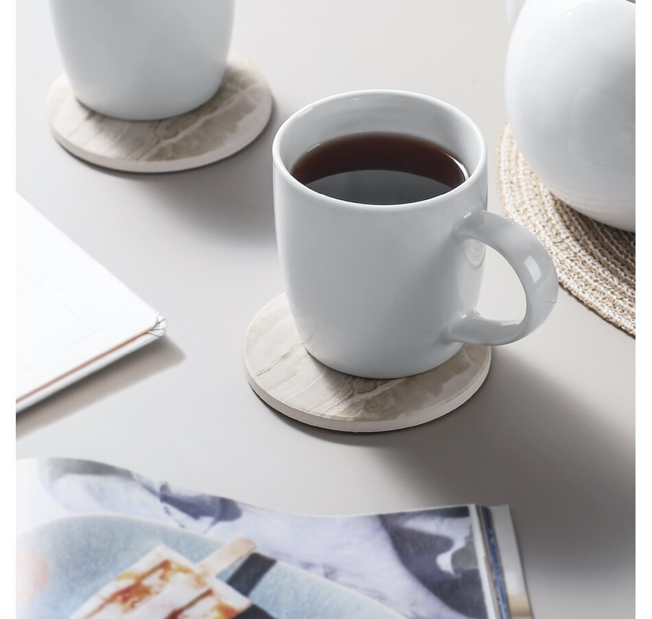 Kitchen Tabletop & Bar LIFVER 4 inch Funny Coasters For Drinks With