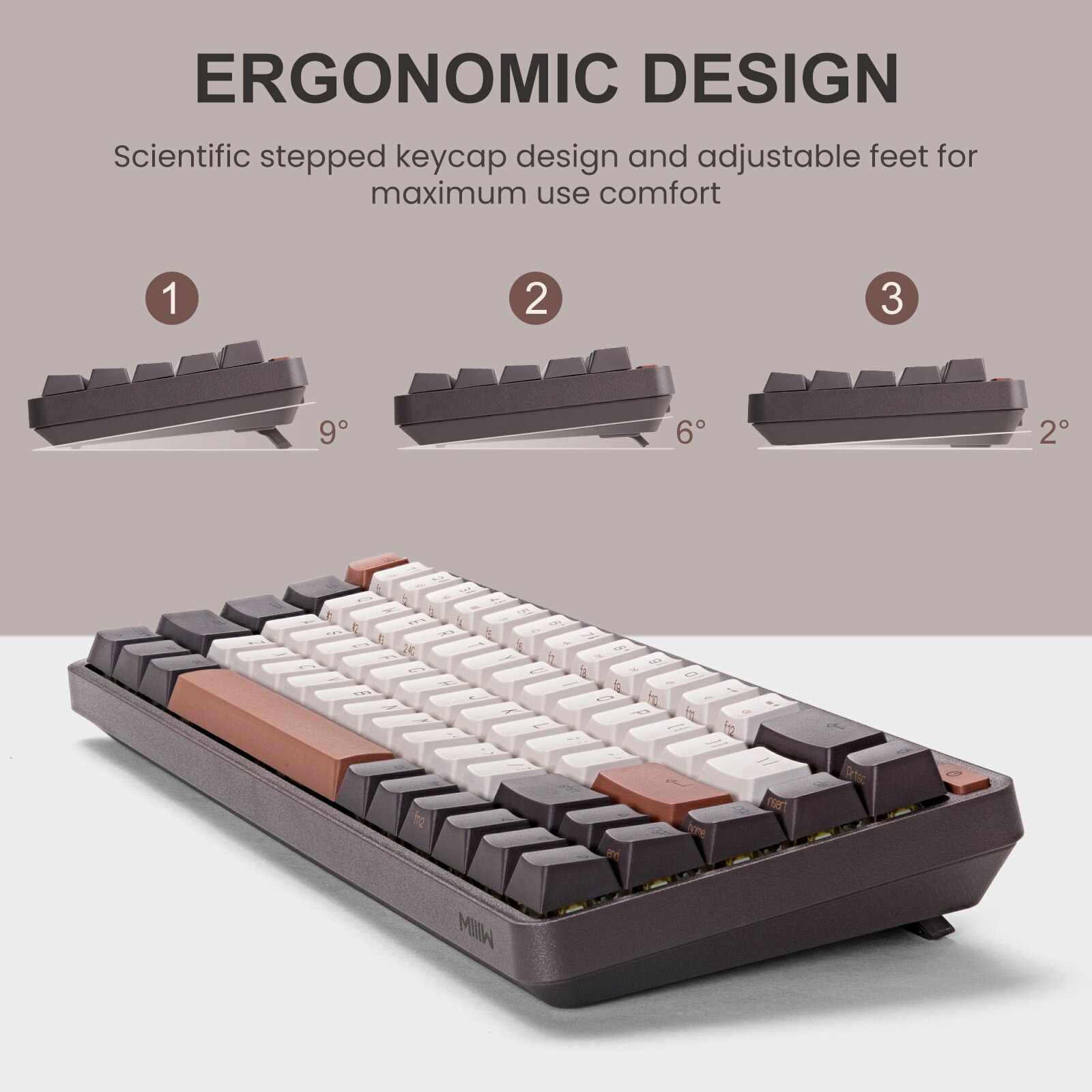 XIAOMI Z680 68 Keys 65% Mechanical Keyboard Gateron G Pro