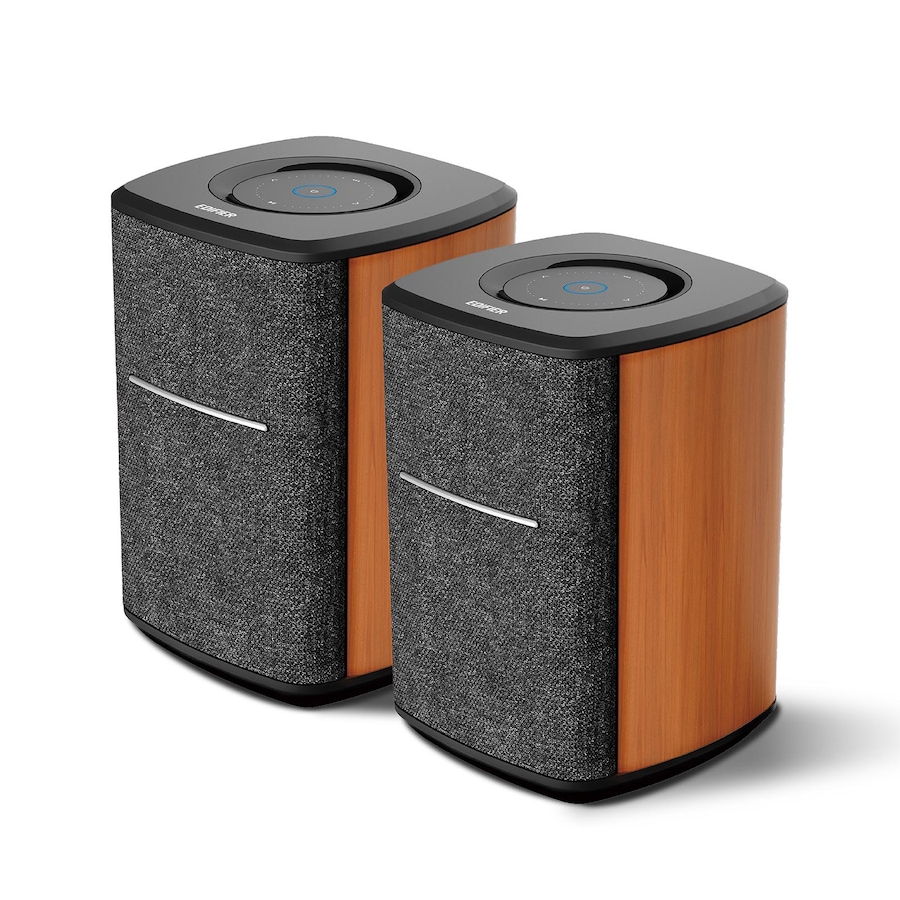Image 894140.jpg, Product 894-140 / Price $369.99, Edifier Wifi Smart Speaker Bundle without Microphone, works with Alexa, supports AirPlay 2, Spotify Connect, 40W RMS One-Piece Wi-Fi and Bluetooth Sound System, No Mic, MS50A - Pair from Edifier on TSC.ca's Electronics department