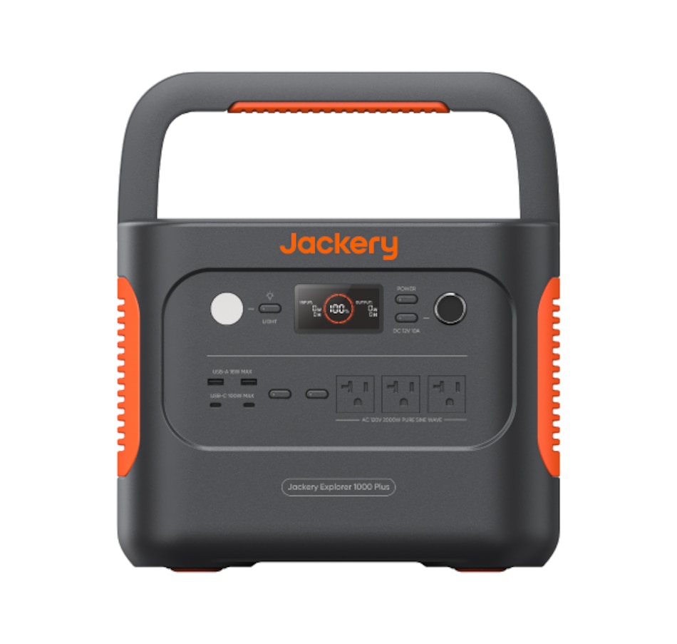 Image 898919.png, Product 898-919 / Price $1,699.00, Jackery Explorer 1000 Plus Portable Power Station, Expandable to 5kWh for Camping, Road Trips and Home Backup from Jackery on TSC.ca's Electronics department