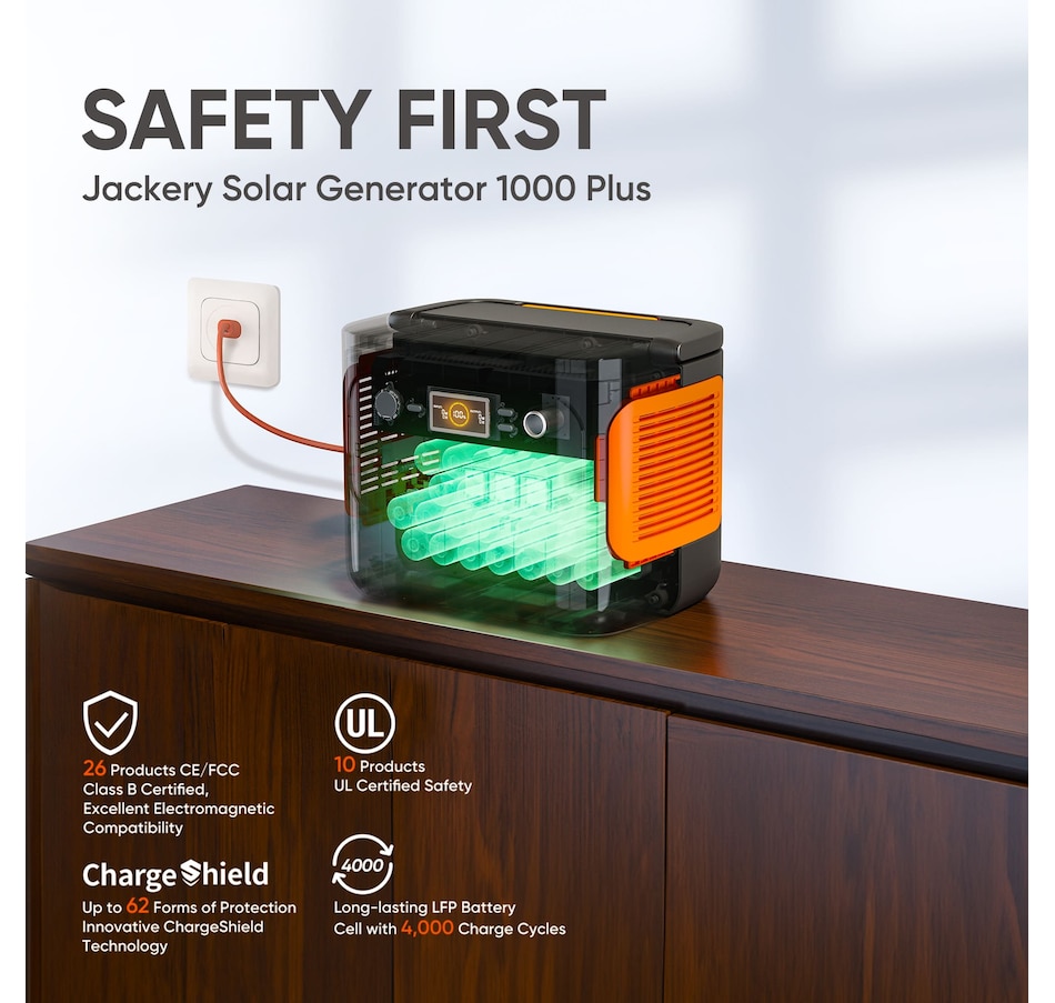 Image 898919_ALTMORE6.jpg, Product 898-919 / Price $1,699.00, Jackery Explorer 1000 Plus Portable Power Station, Expandable to 5kWh for Camping, Road Trips and Home Backup from Jackery on TSC.ca's Electronics department