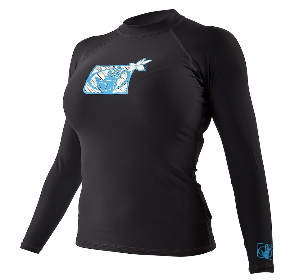 Image 898938.jpg, Product 898-938 / Price $49.99, Body Glove Women's Basic Fitted Long Sleeve Rashguard Top from Body Glove on TSC.ca's Fashion department