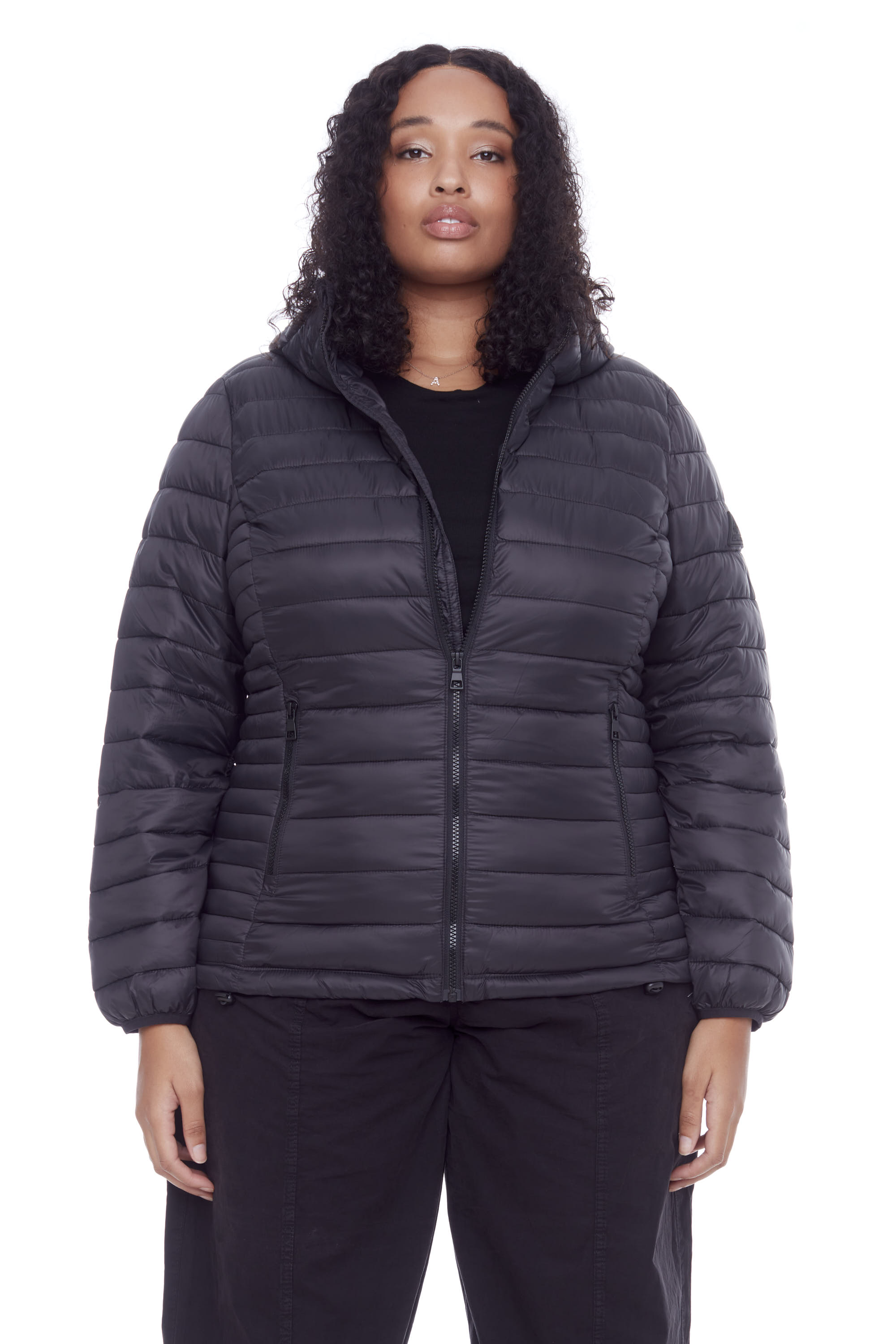 Plus size hot sale puffy jacket