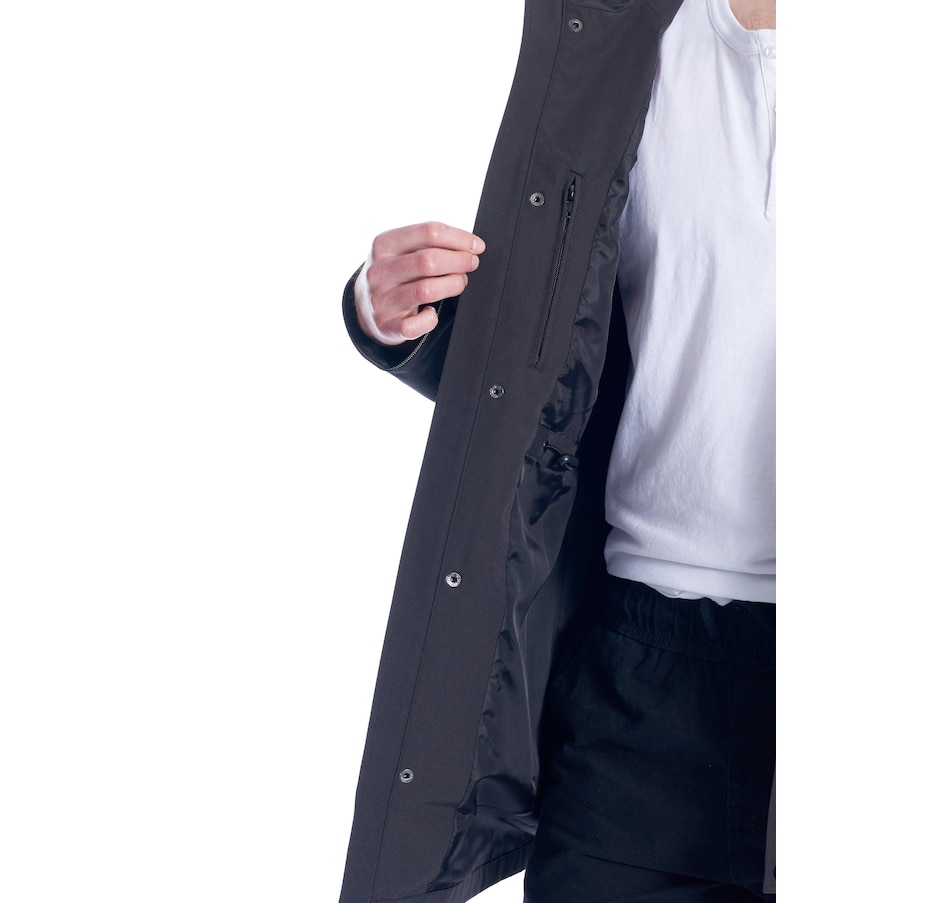 Image 899010_ALTMORE11.jpg, Product 899-010 / Price $116.00, Men's Raincoat Weather Resistant Storm Jacket Hood from Alpine North on TSC.ca's Fashion department