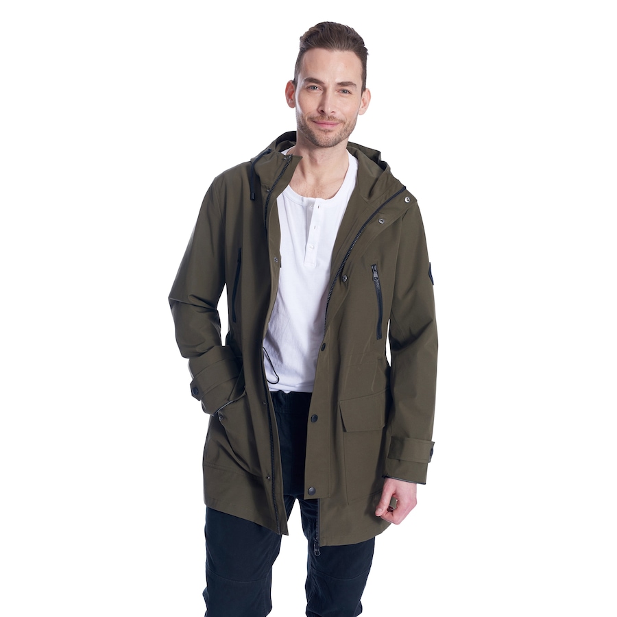 Image 899010_ALTMORE2.jpg, Product 899-010 / Price $116.00, Men's Raincoat Weather Resistant Storm Jacket Hood from Alpine North on TSC.ca's Fashion department