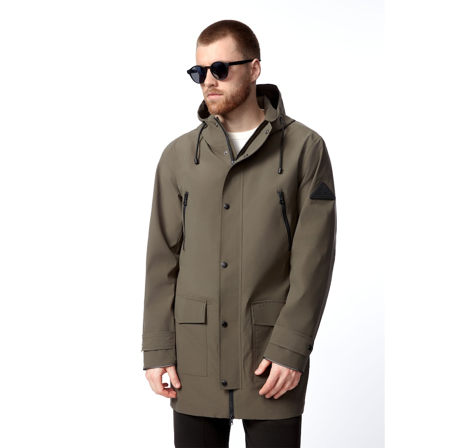 Image 899010_ALTMORE21.jpg, Product 899-010 / Price $116.00, Men's Raincoat Weather Resistant Storm Jacket Hood from Alpine North on TSC.ca's Fashion department
