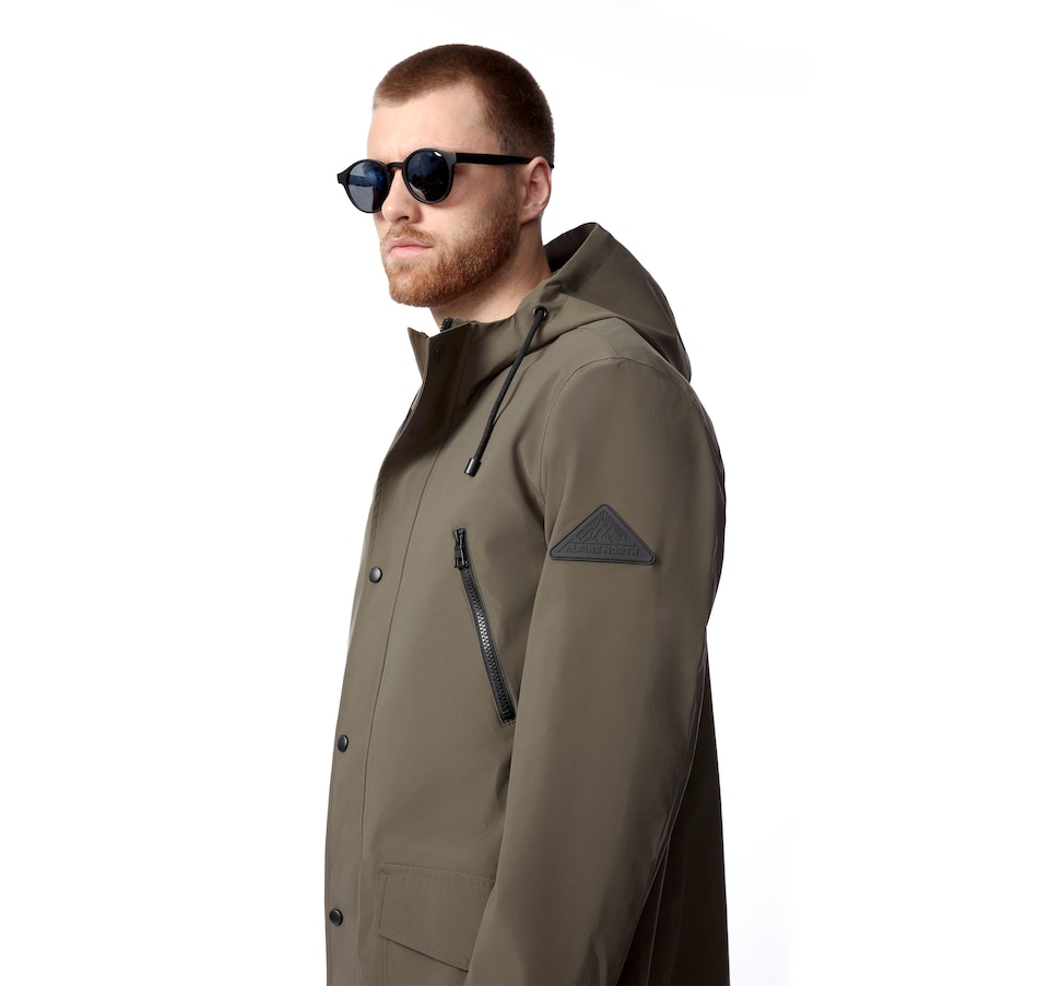 Image 899010_ALTMORE23.jpg, Product 899-010 / Price $116.00, Men's Raincoat Weather Resistant Storm Jacket Hood from Alpine North on TSC.ca's Fashion department