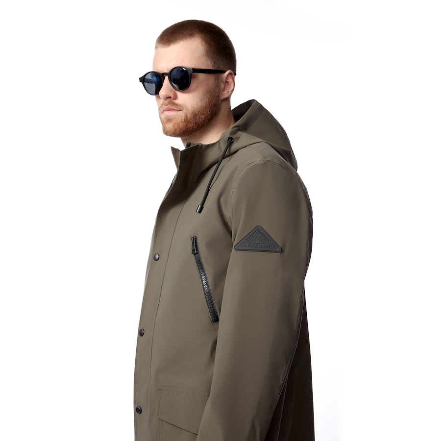 Image 899010_ALTMORE23.jpg, Product 899-010 / Price $116.00, Men's Raincoat Weather Resistant Storm Jacket Hood from Alpine North on TSC.ca's Fashion department