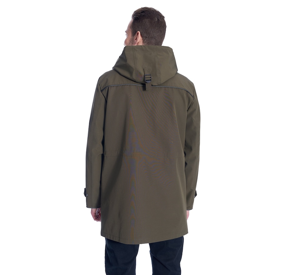 Image 899010_ALTMORE4.jpg, Product 899-010 / Price $116.00, Men's Raincoat Weather Resistant Storm Jacket Hood from Alpine North on TSC.ca's Fashion department
