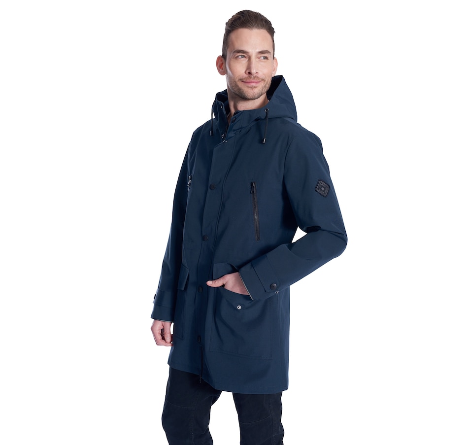 Image 899010_ALTMORE6.jpg, Product 899-010 / Price $116.00, Men's Raincoat Weather Resistant Storm Jacket Hood from Alpine North on TSC.ca's Fashion department