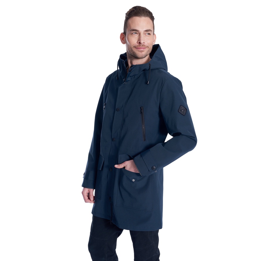 Image 899010_ALTMORE6.jpg, Product 899-010 / Price $116.00, Men's Raincoat Weather Resistant Storm Jacket Hood from Alpine North on TSC.ca's Fashion department
