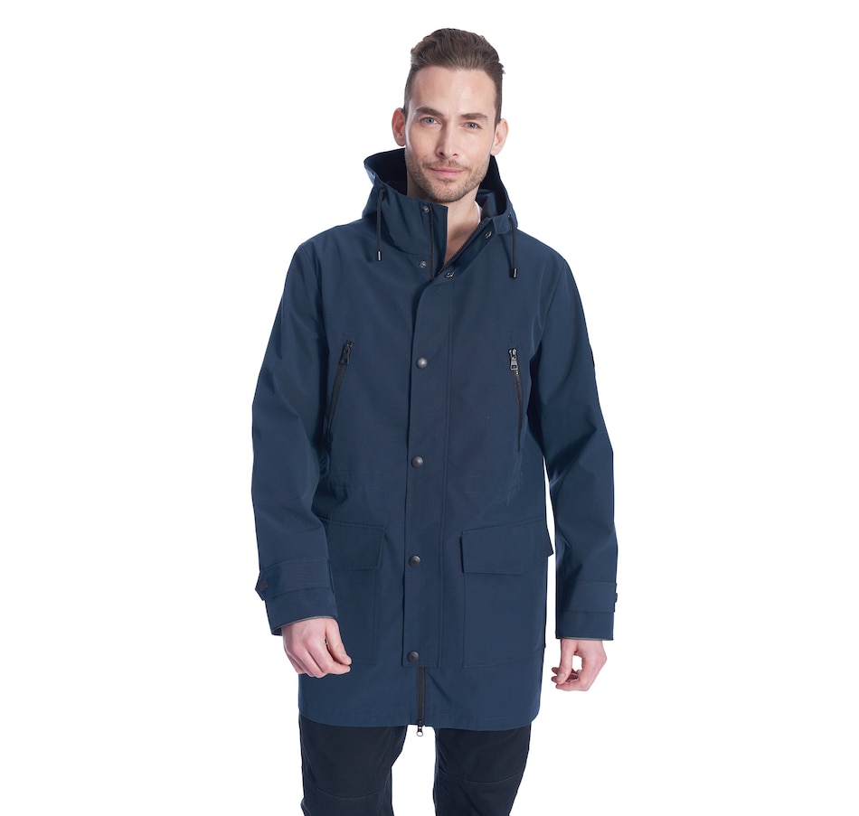 Image 899010_ALTMORE7.jpg, Product 899-010 / Price $116.00, Men's Raincoat Weather Resistant Storm Jacket Hood from Alpine North on TSC.ca's Fashion department