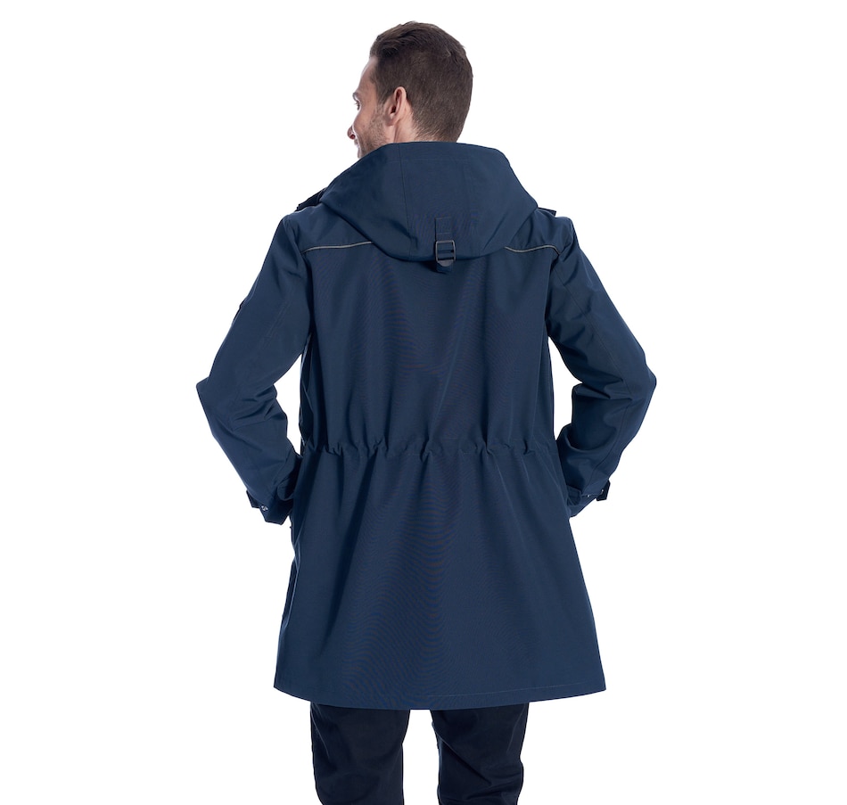 Image 899010_ALTMORE8.jpg, Product 899-010 / Price $116.00, Men's Raincoat Weather Resistant Storm Jacket Hood from Alpine North on TSC.ca's Fashion department