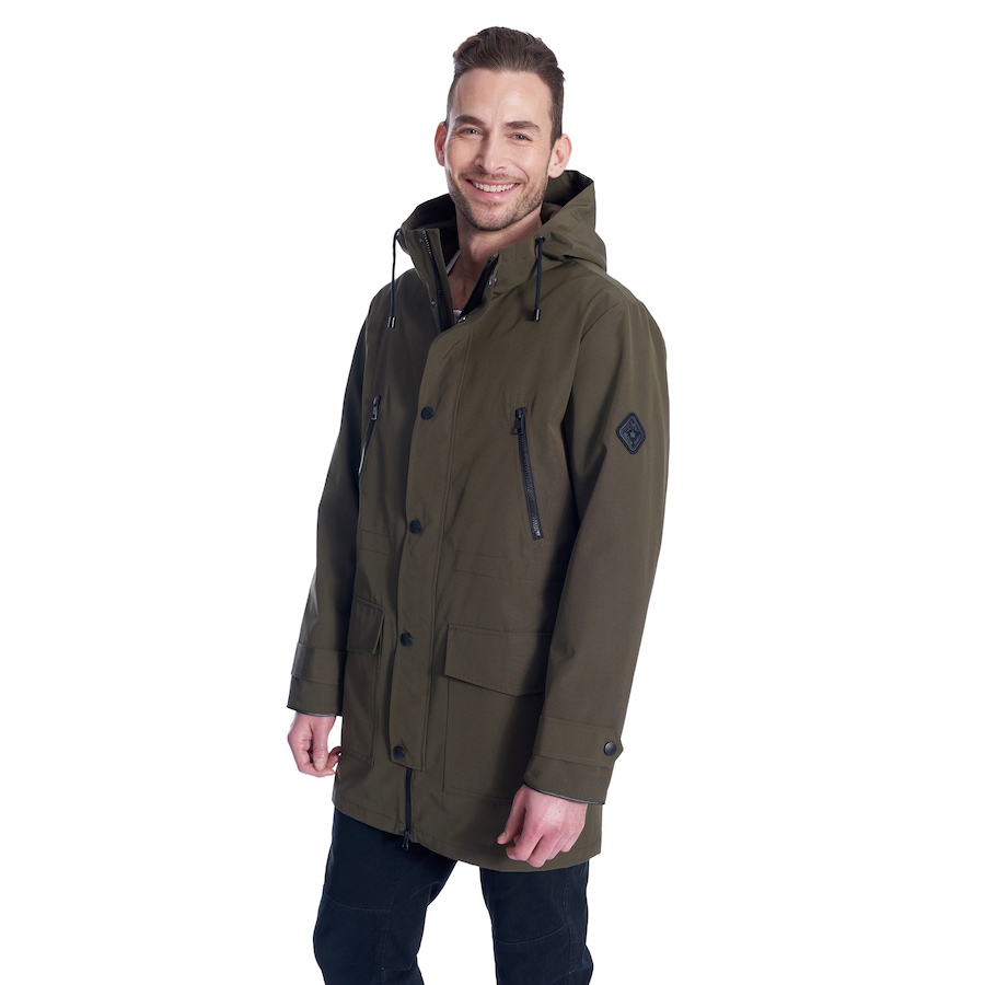 Image 899010_ST01.jpg, Product 899-010 / Price $116.00, Men's Raincoat Weather Resistant Storm Jacket Hood from Alpine North on TSC.ca's Fashion department