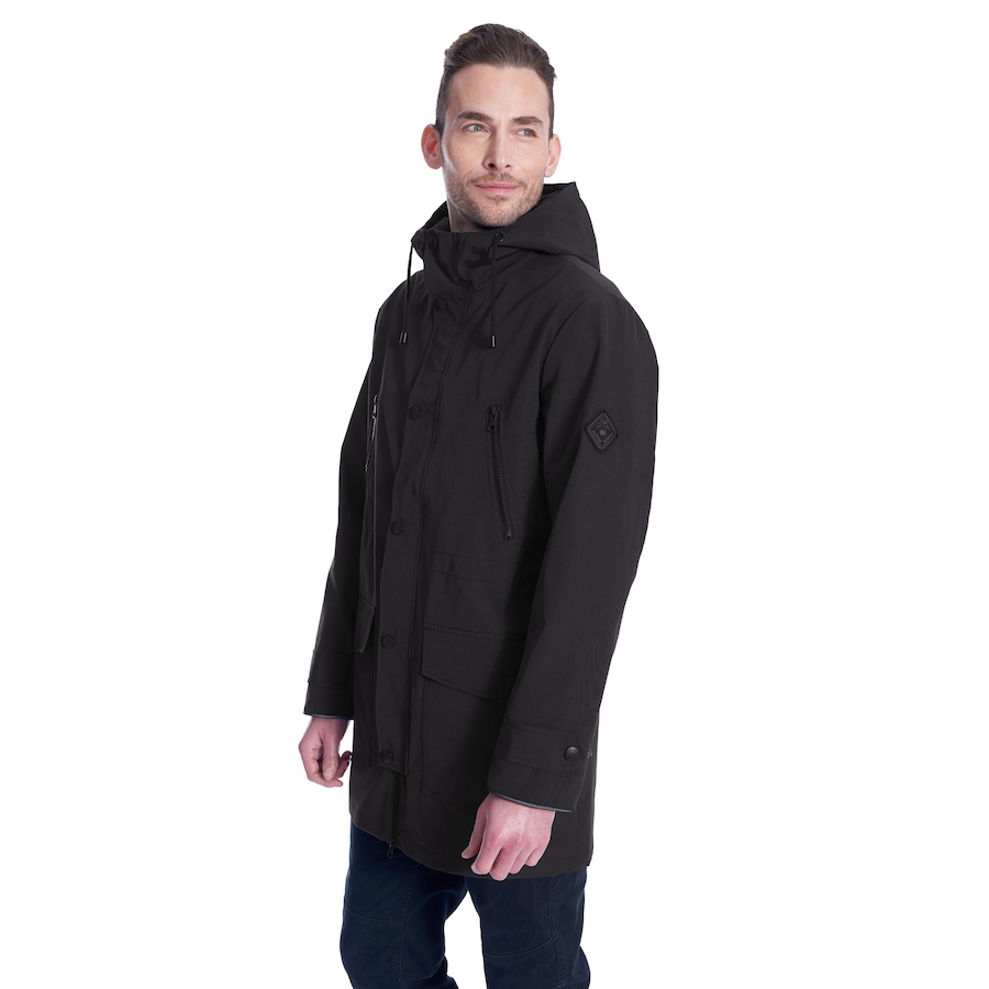 Image 899010_ST04.jpg, Product 899-010 / Price $116.00, Men's Raincoat Weather Resistant Storm Jacket Hood from Alpine North on TSC.ca's Fashion department