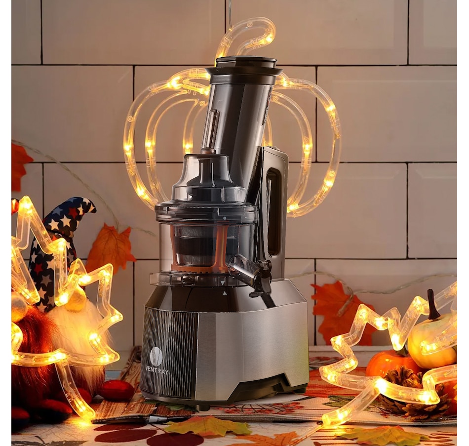 Image 899017_ALTMORE13.jpg, Product 899-017 / Price $249.99, Ventray Big Feeding Mouth,Large Chute,Masticating Juicer Black from Ventray on TSC.ca's Kitchen department