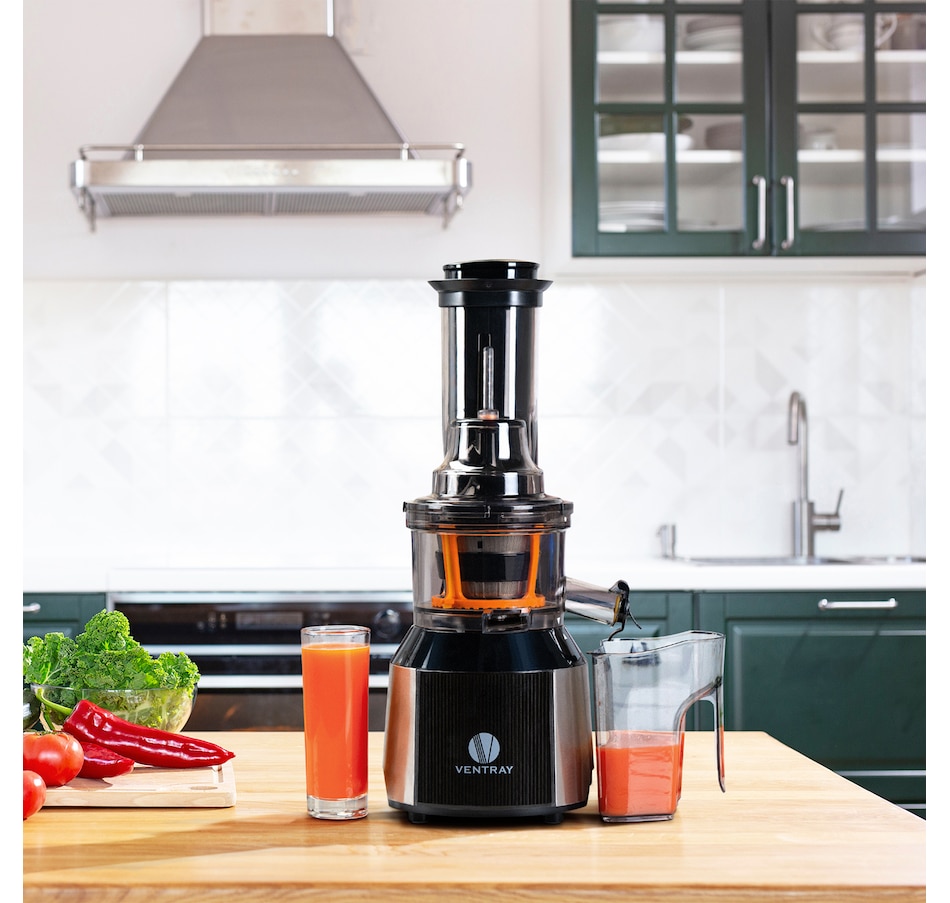 Image 899017_ALTMORE9.jpg, Product 899-017 / Price $249.99, Ventray Big Feeding Mouth,Large Chute,Masticating Juicer Black from Ventray on TSC.ca's Kitchen department