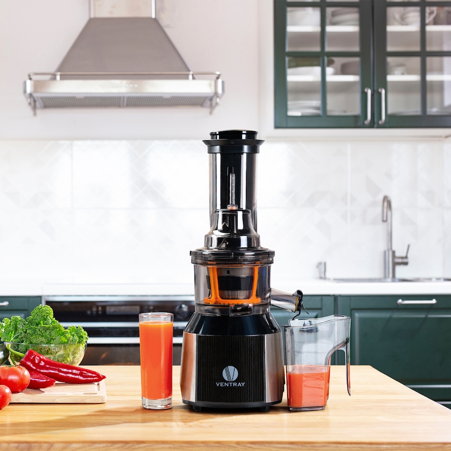 Image 899017_ALTMORE9.jpg, Product 899-017 / Price $229.99, Ventray Big Feeding Mouth,Large Chute,Masticating Juicer Black from Ventray on TSC.ca's Kitchen department