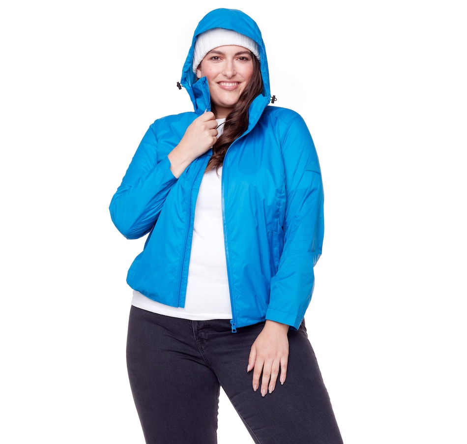 Image 899029_ALTMORE3.jpg, Product 899-029 / Price $75.00, Women's Plus Size Recycled Ultralight Windshell Jacket from Alpine North on TSC.ca's Fashion department
