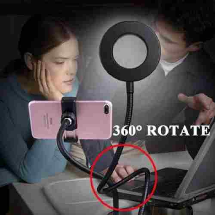 Image 899036_ALTMORE4.jpg, Product 899-036 / Price $49.99, IMGadgets Desk Clip USB Ring Light from IMGadgets on TSC.ca's Home & Garden department