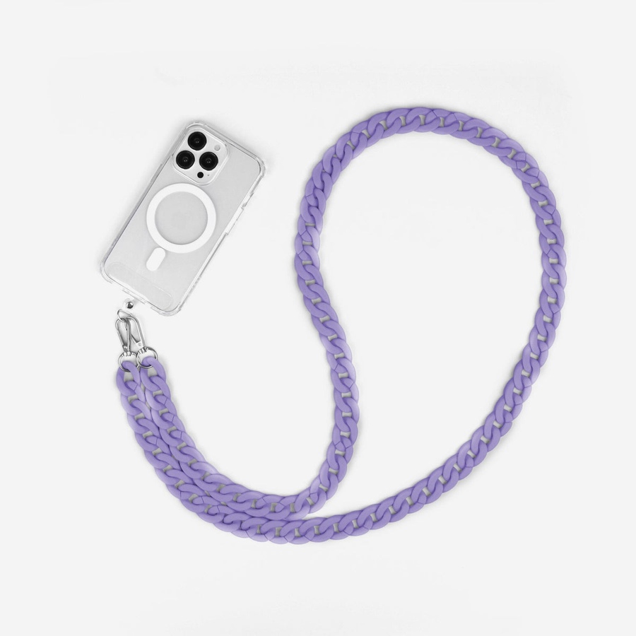 Image 899054_ALTMORE1.jpg, Product 899-054 / Price $29.99, Purple Crossbody Phone Chain from Caseco on TSC.ca's Electronics department